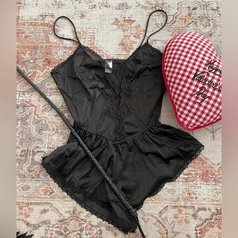 Vintage Body Chic one piece body suit lingerie